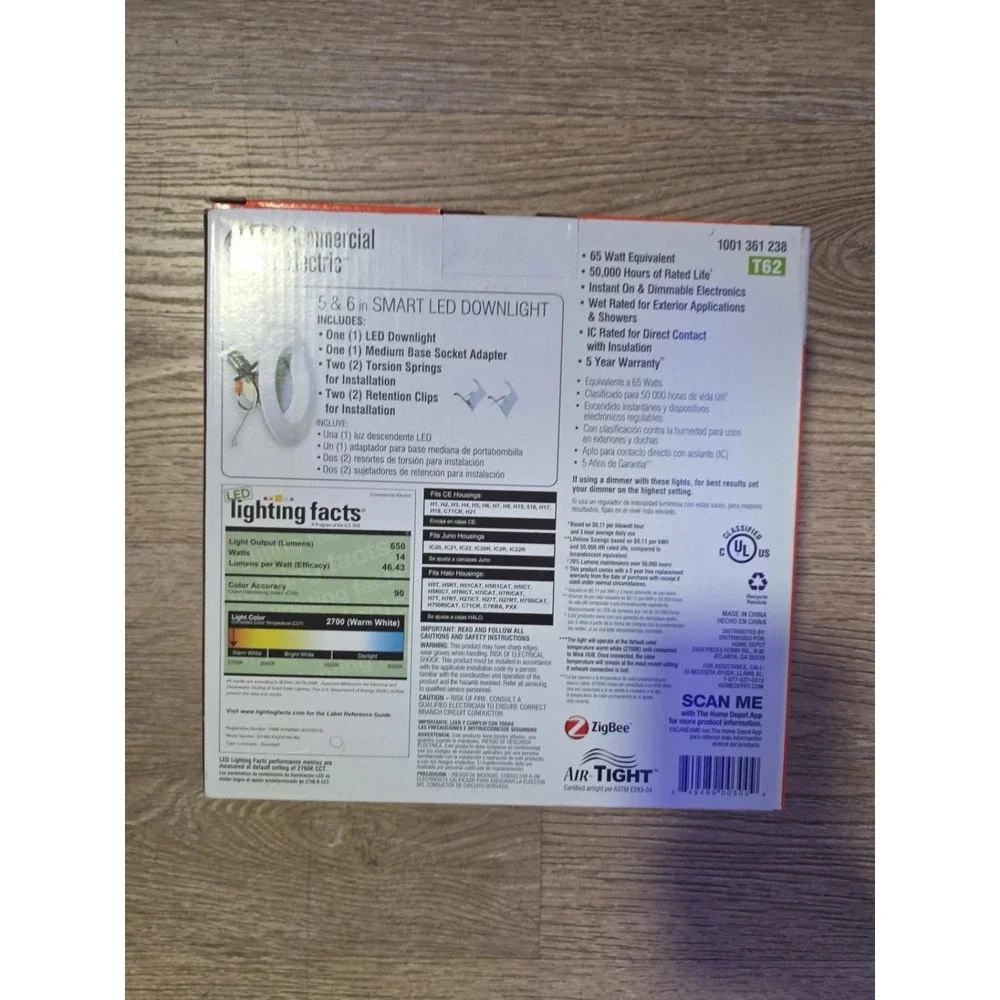 Commercial Electric 5/6